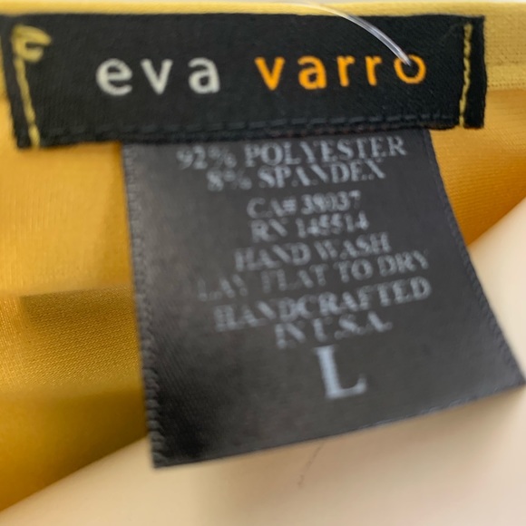 EVA VARRO TURN TURN TOP OCHRE - Picture 2 of 3